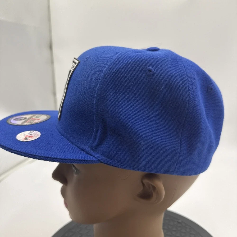 RAMONES Music Band Logo Patch Adjustable‎ Baseball Cap blue Hat flat bill